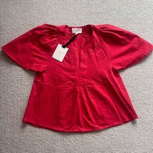 Tuckernuck Finley Flutter Sleeve Top (S)